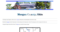 Desktop Screenshot of morgancounty-oh.gov